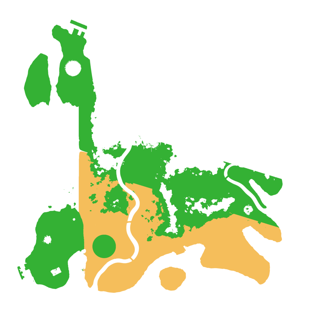 Biome Rust Map: Procedural Map, Size: 3560, Seed: 5988667