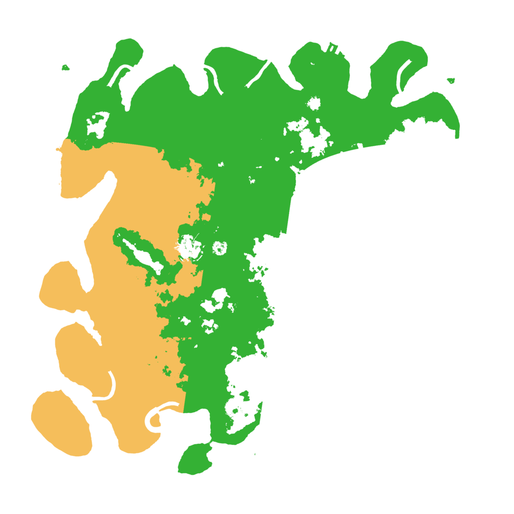 Biome Rust Map: Procedural Map, Size: 3560, Seed: 1393608