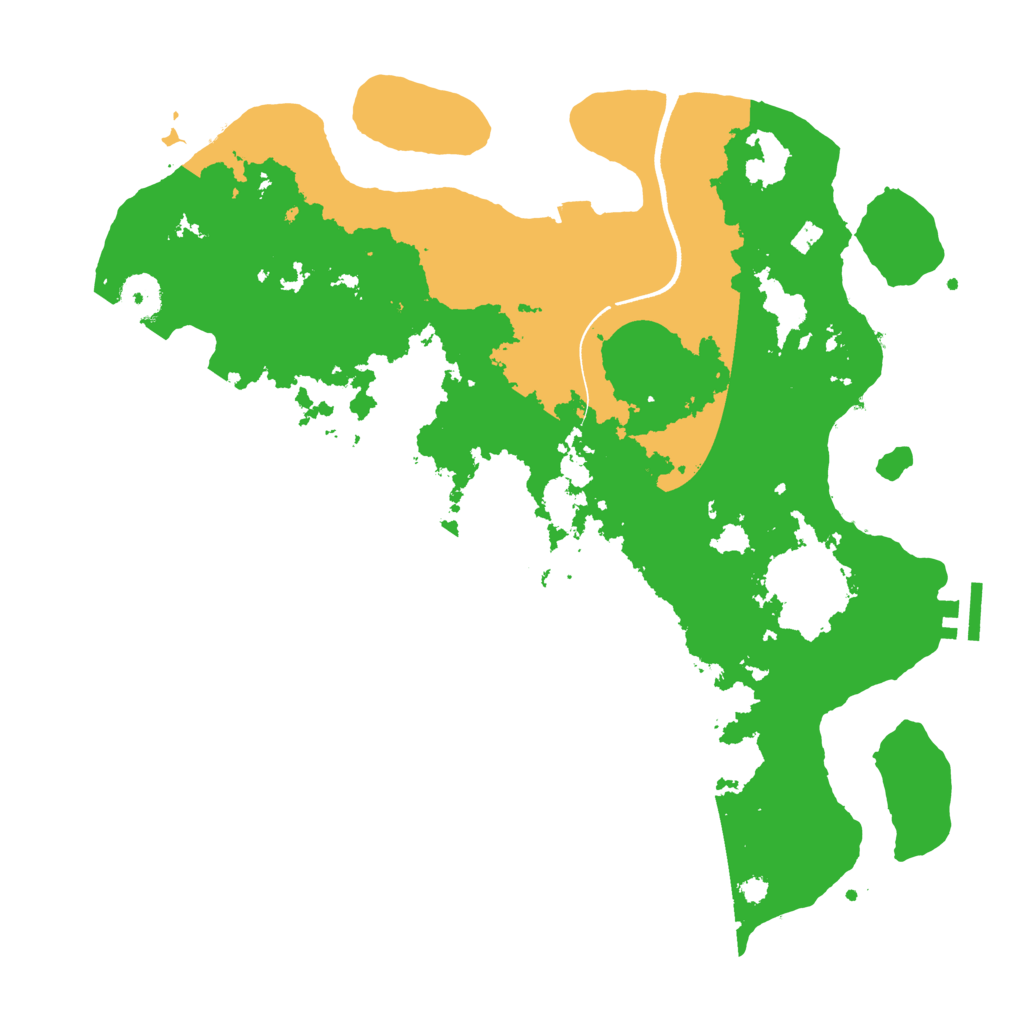 Biome Rust Map: Procedural Map, Size: 3560, Seed: 6101773