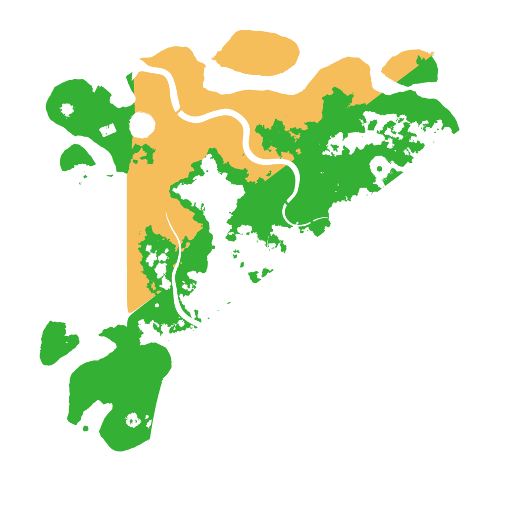 Biome Rust Map: Procedural Map, Size: 3560, Seed: 835279
