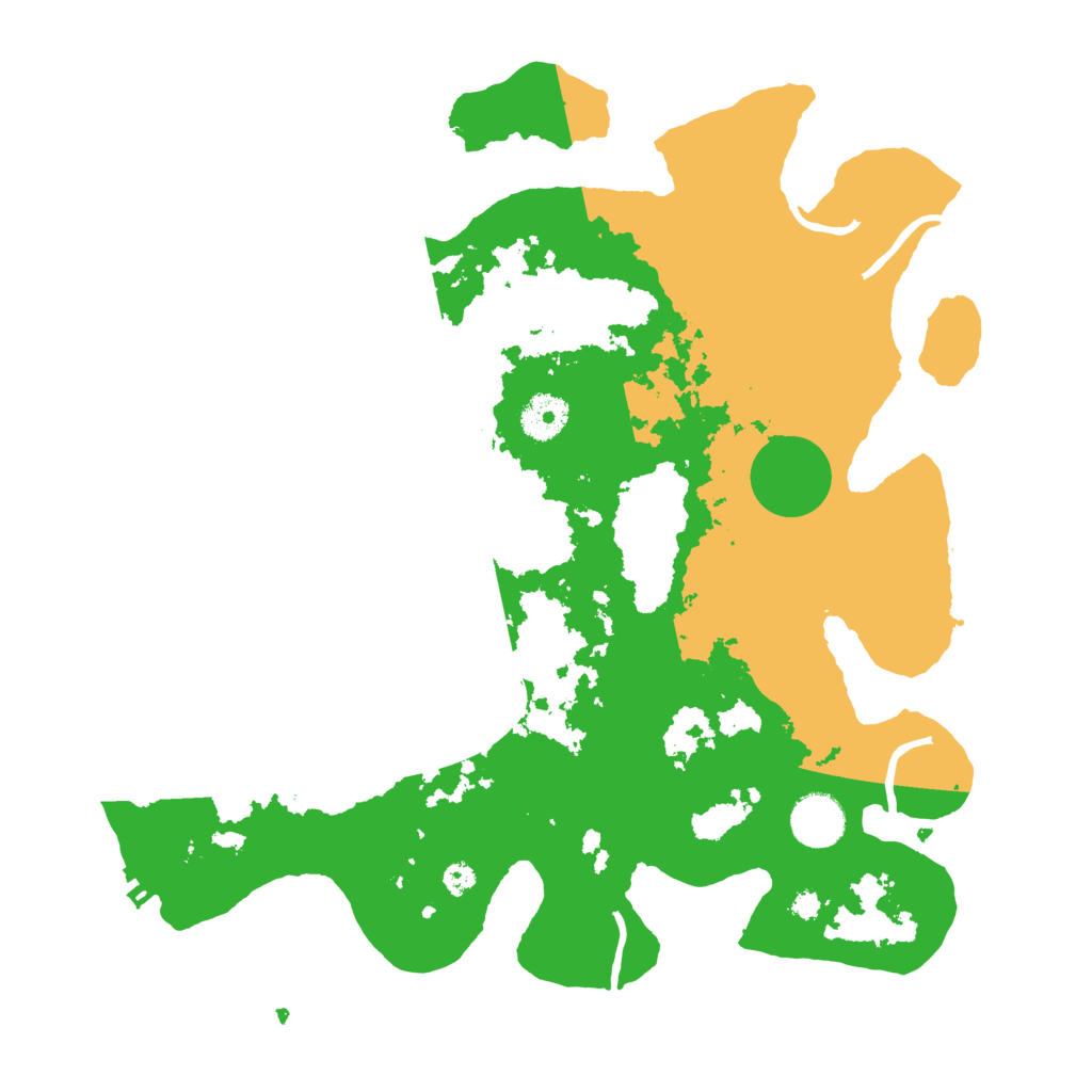 Biome Rust Map: Procedural Map, Size: 3560, Seed: 5289079