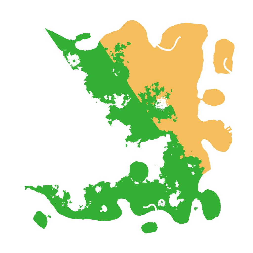Biome Rust Map: Procedural Map, Size: 3560, Seed: 2734284