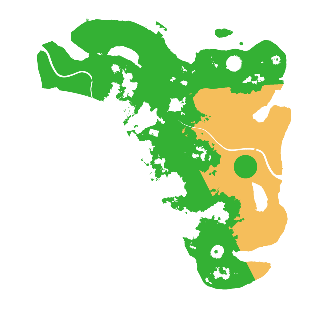 Biome Rust Map: Procedural Map, Size: 3560, Seed: 165033