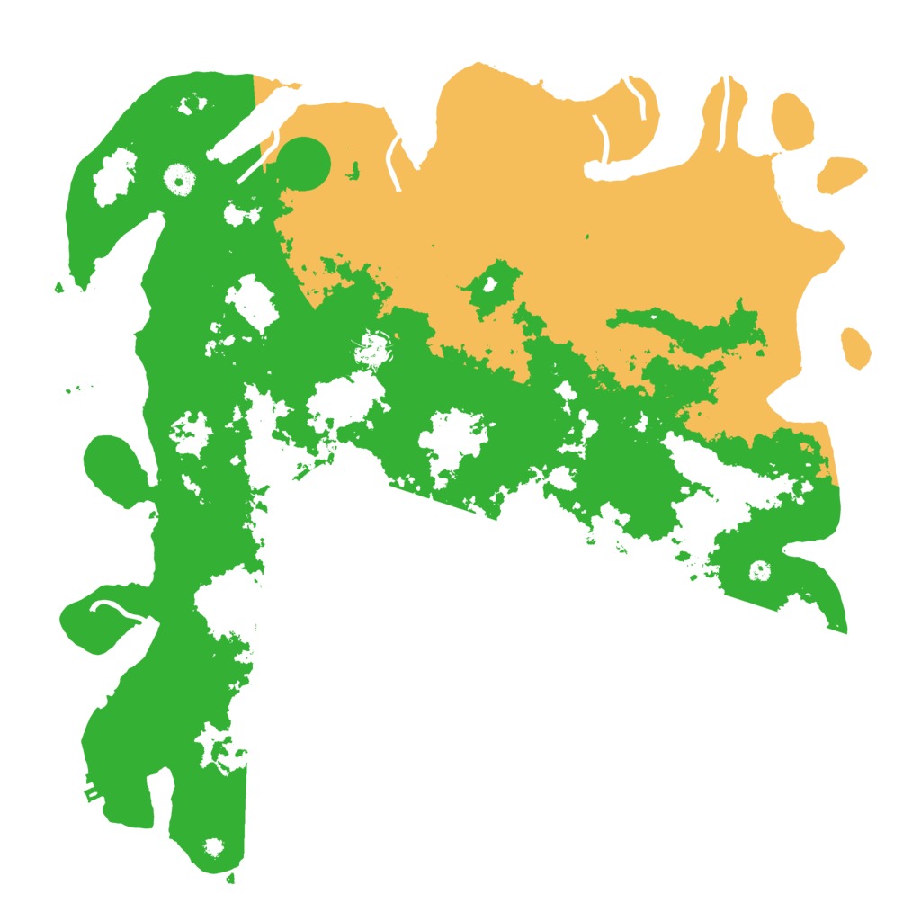 Biome Rust Map: Procedural Map, Size: 4500, Seed: 1985643217