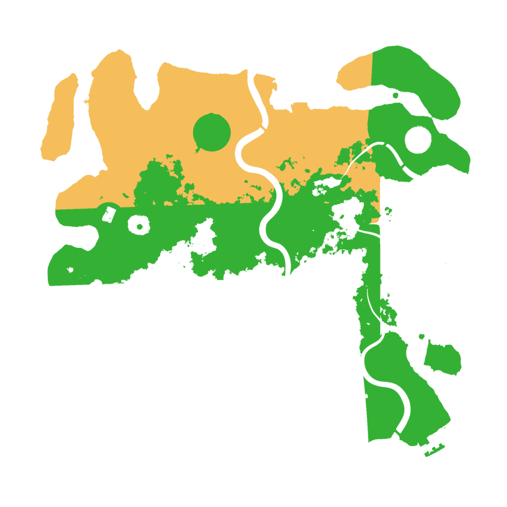 Biome Rust Map: Procedural Map, Size: 3560, Seed: 1121577