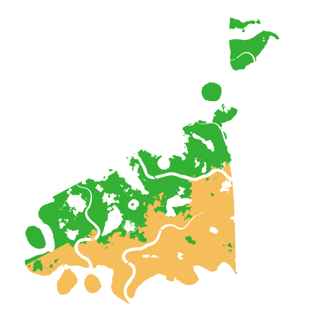 Biome Rust Map: Procedural Map, Size: 4500, Seed: 683321034