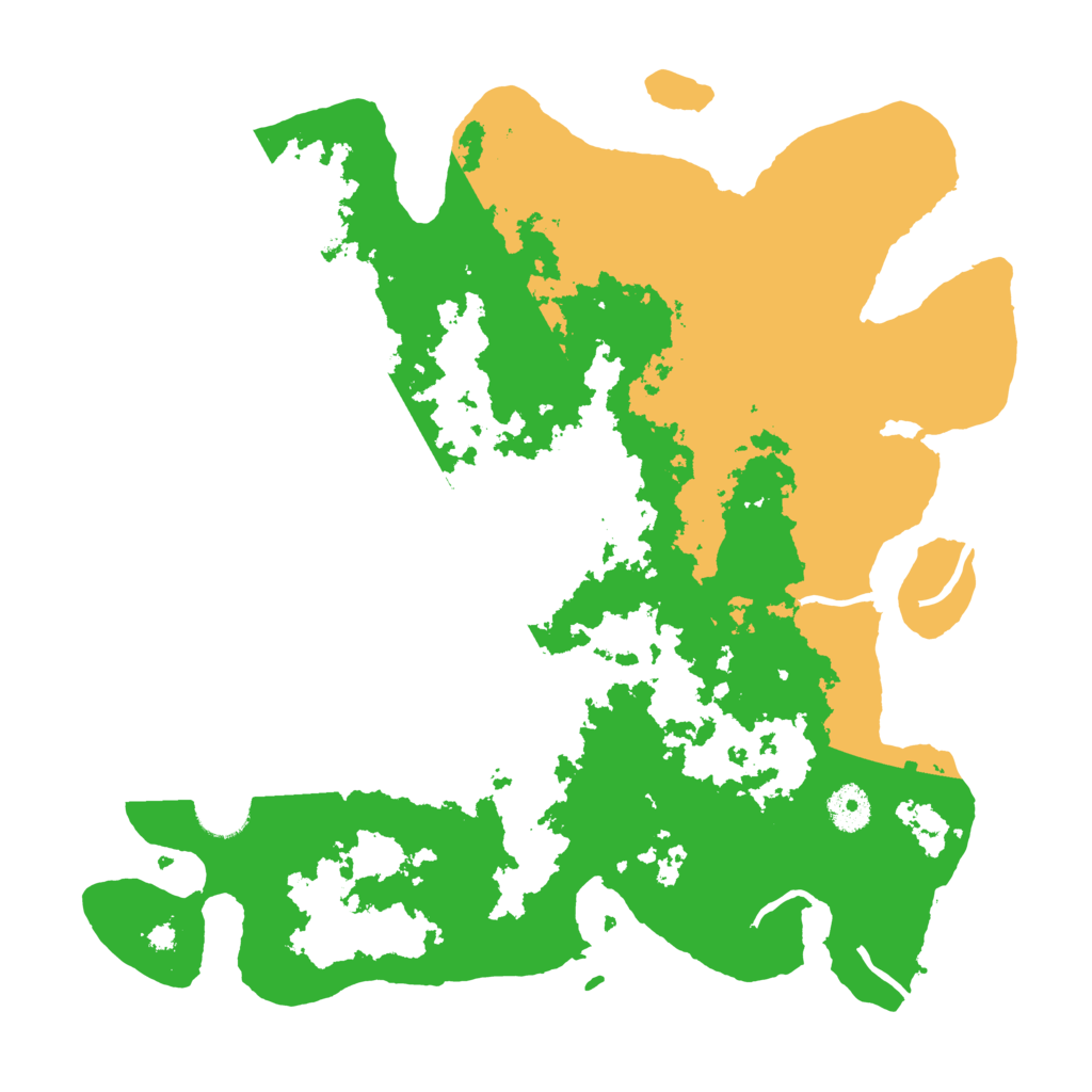 Biome Rust Map: Procedural Map, Size: 3700, Seed: 9049