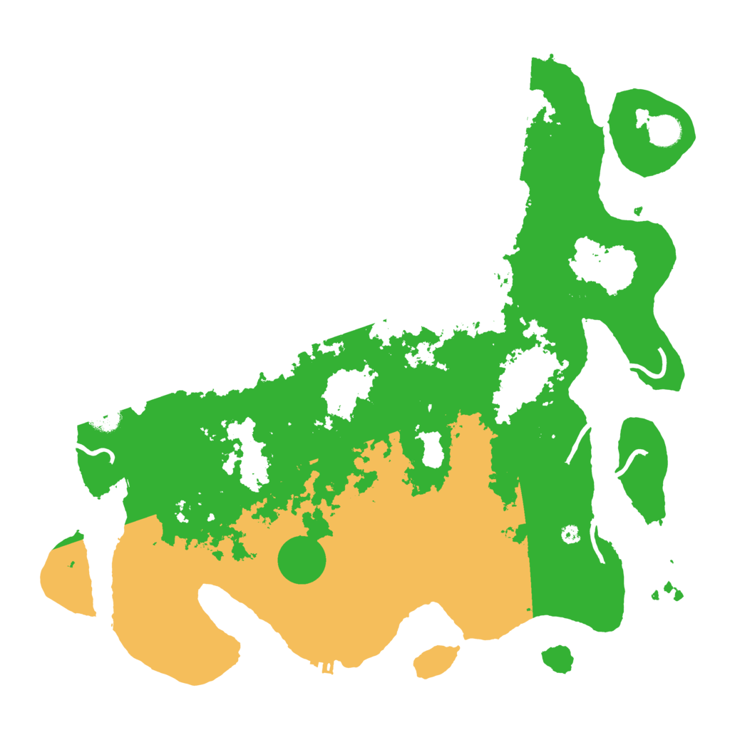 Biome Rust Map: Procedural Map, Size: 4000, Seed: 338887456
