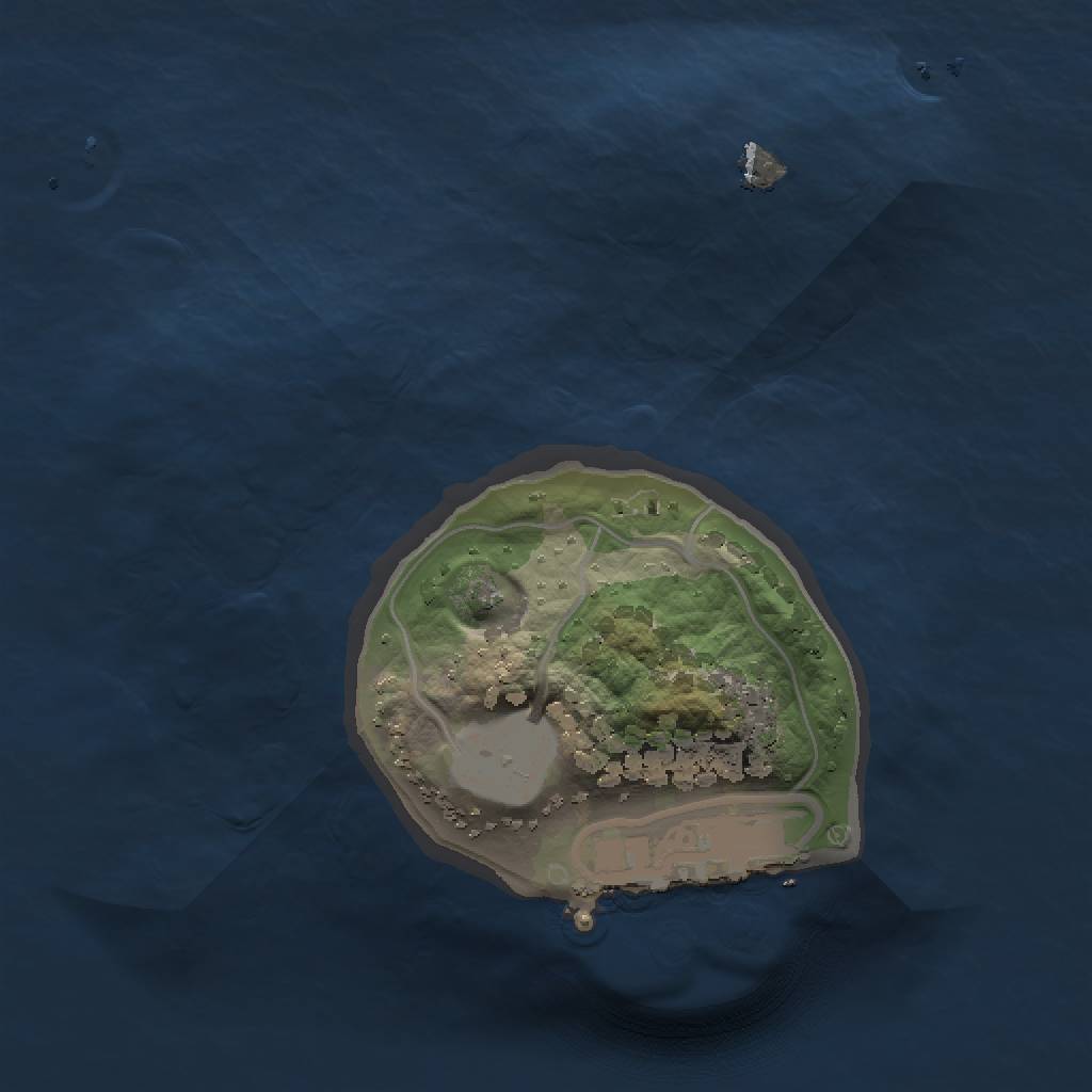 Rust Map: Procedural Map, Size: 1250, Seed: 15, 5 Monuments