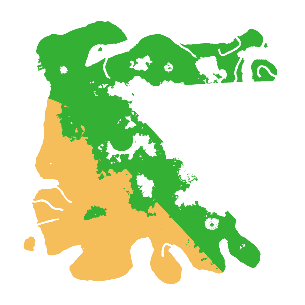 Biome Rust Map: Procedural Map, Size: 3560, Seed: 3459955