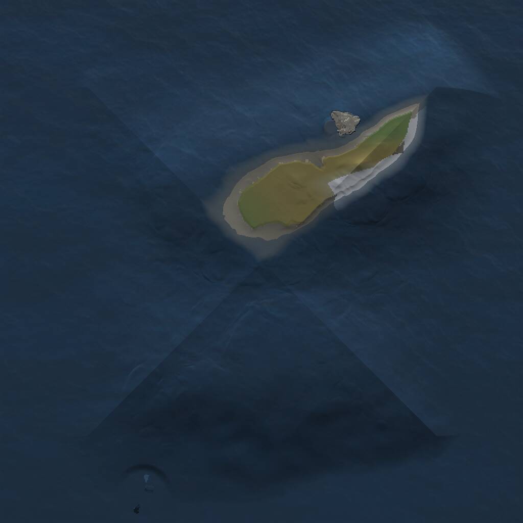 Rust Map: Procedural Map, Size: 1000, Seed: 1258169963, 1 Monuments