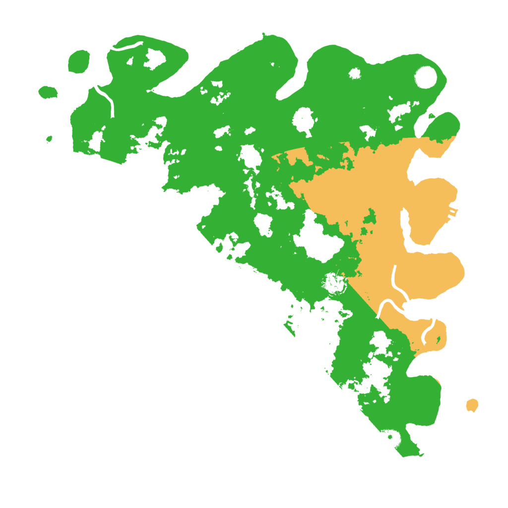Biome Rust Map: Procedural Map, Size: 4050, Seed: 1896186666