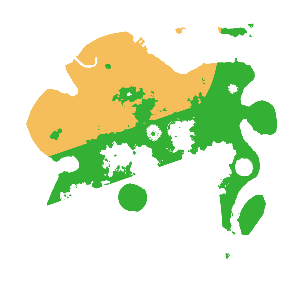 Biome Rust Map: Procedural Map, Size: 3000, Seed: 53752