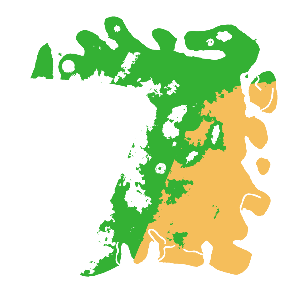 Biome Rust Map: Procedural Map, Size: 4111, Seed: 12345