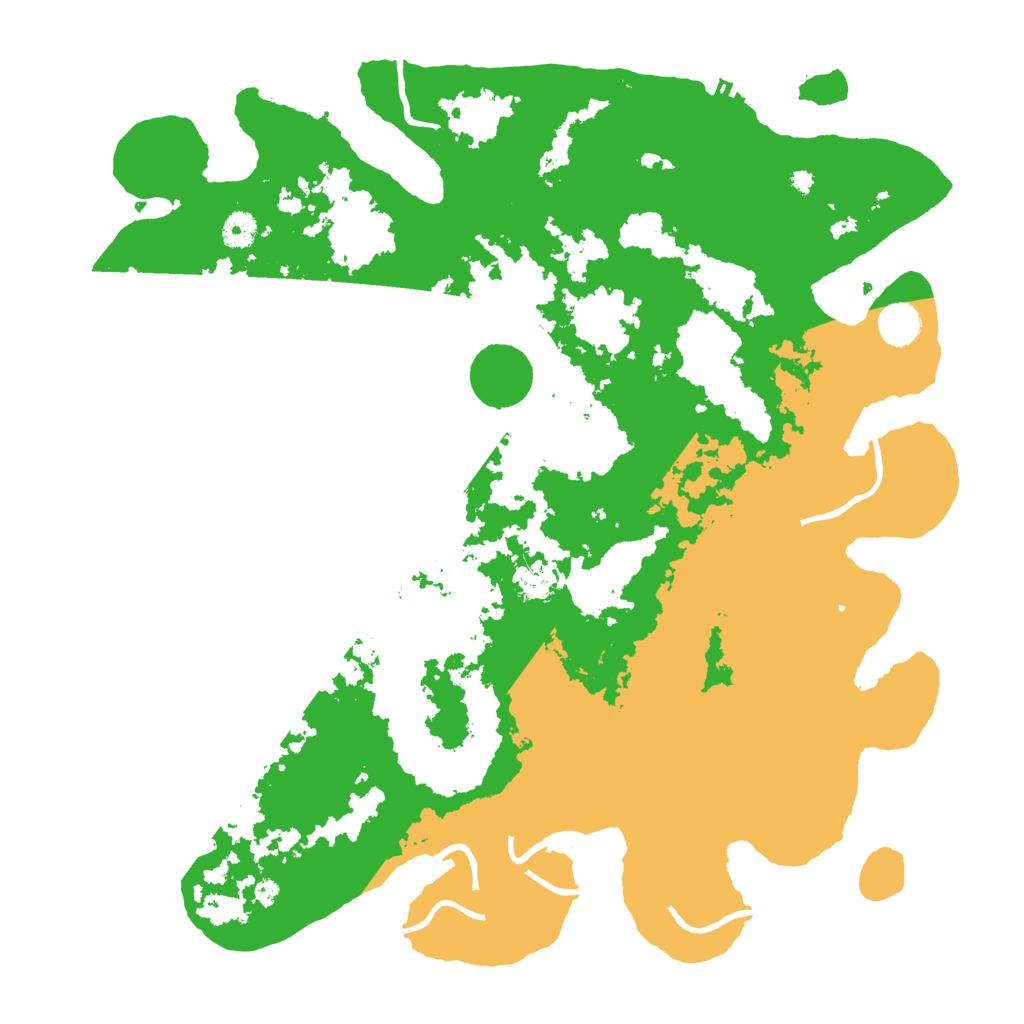 Biome Rust Map: Procedural Map, Size: 4300, Seed: 2707