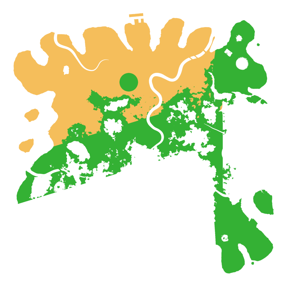 Biome Rust Map: Procedural Map, Size: 4250, Seed: 1830219839
