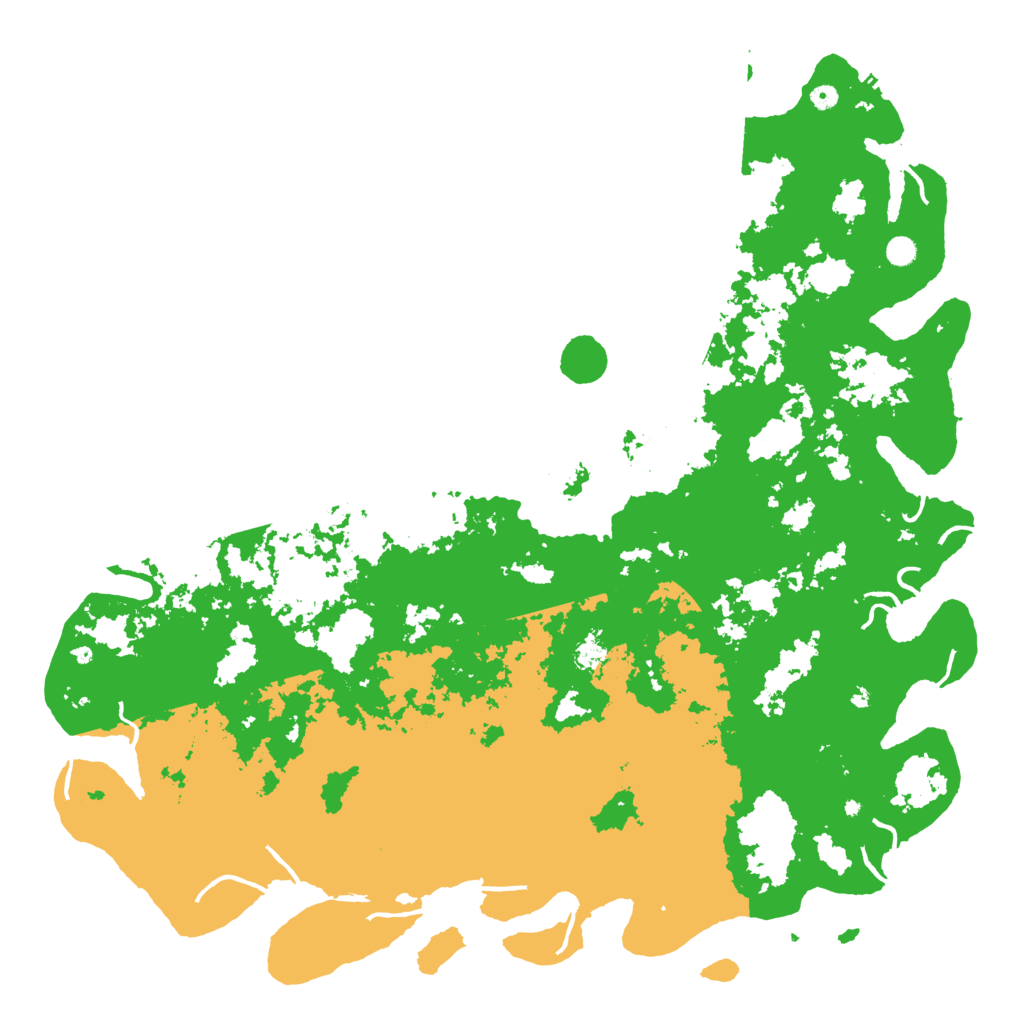 Biome Rust Map: Procedural Map, Size: 6000, Seed: 428211