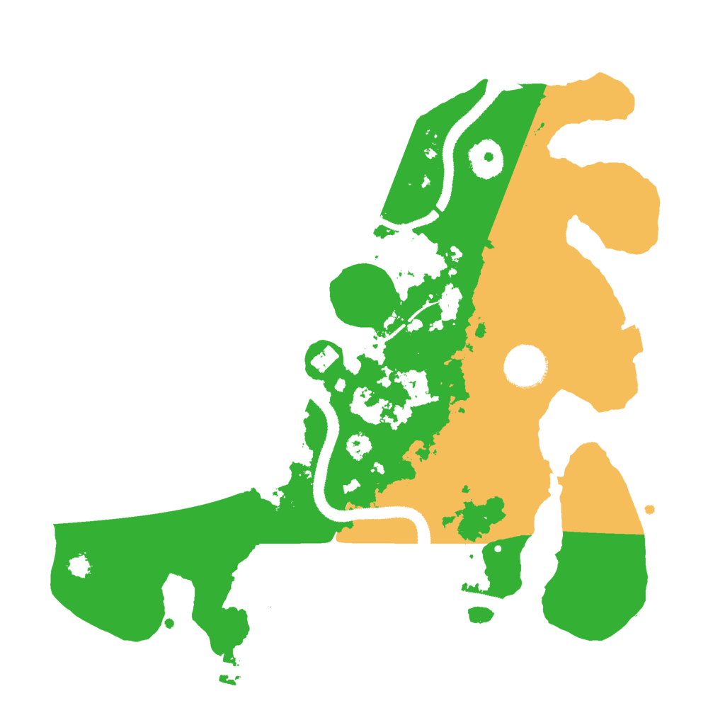 Biome Rust Map: Procedural Map, Size: 3000, Seed: 871666971