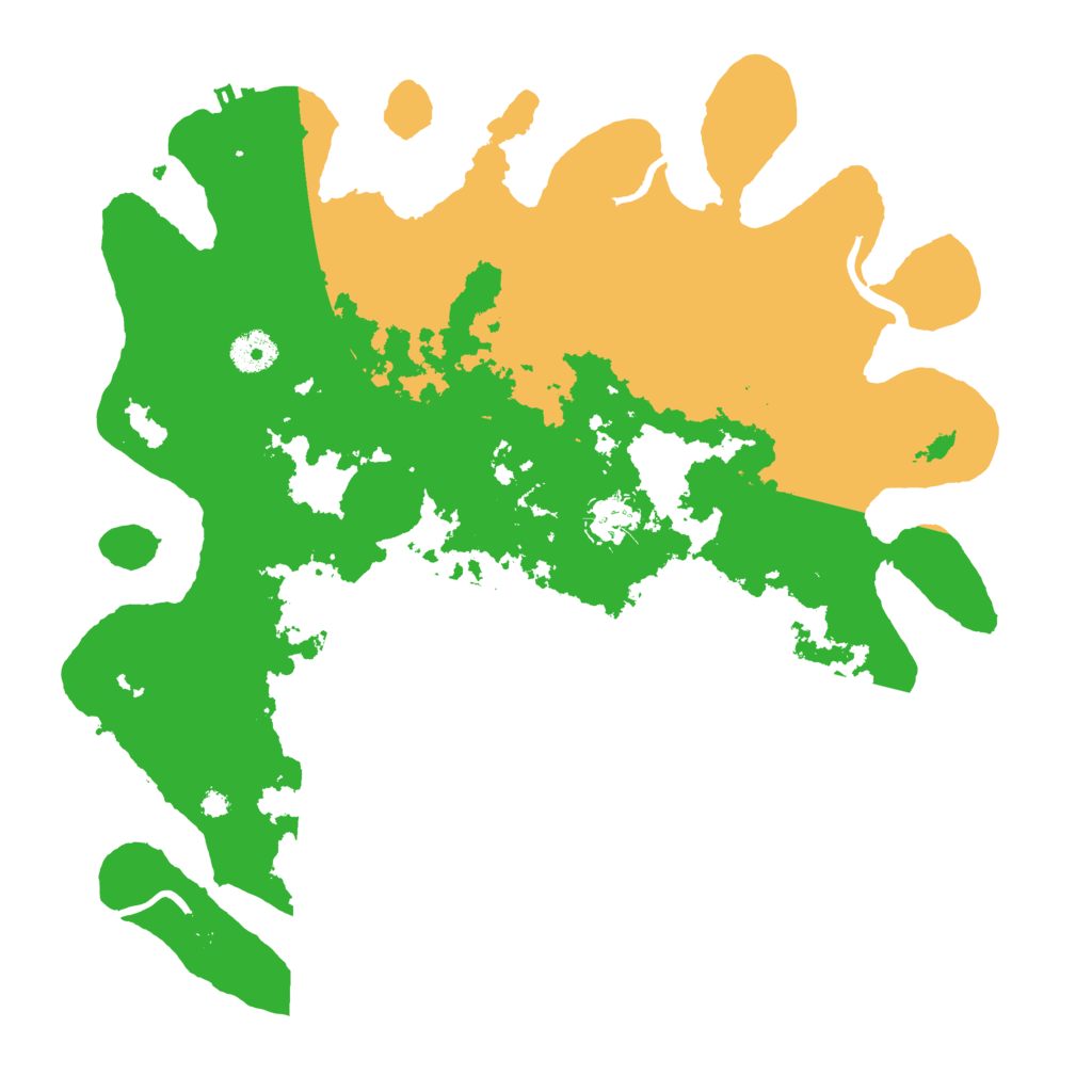 Biome Rust Map: Procedural Map, Size: 3750, Seed: 151507445