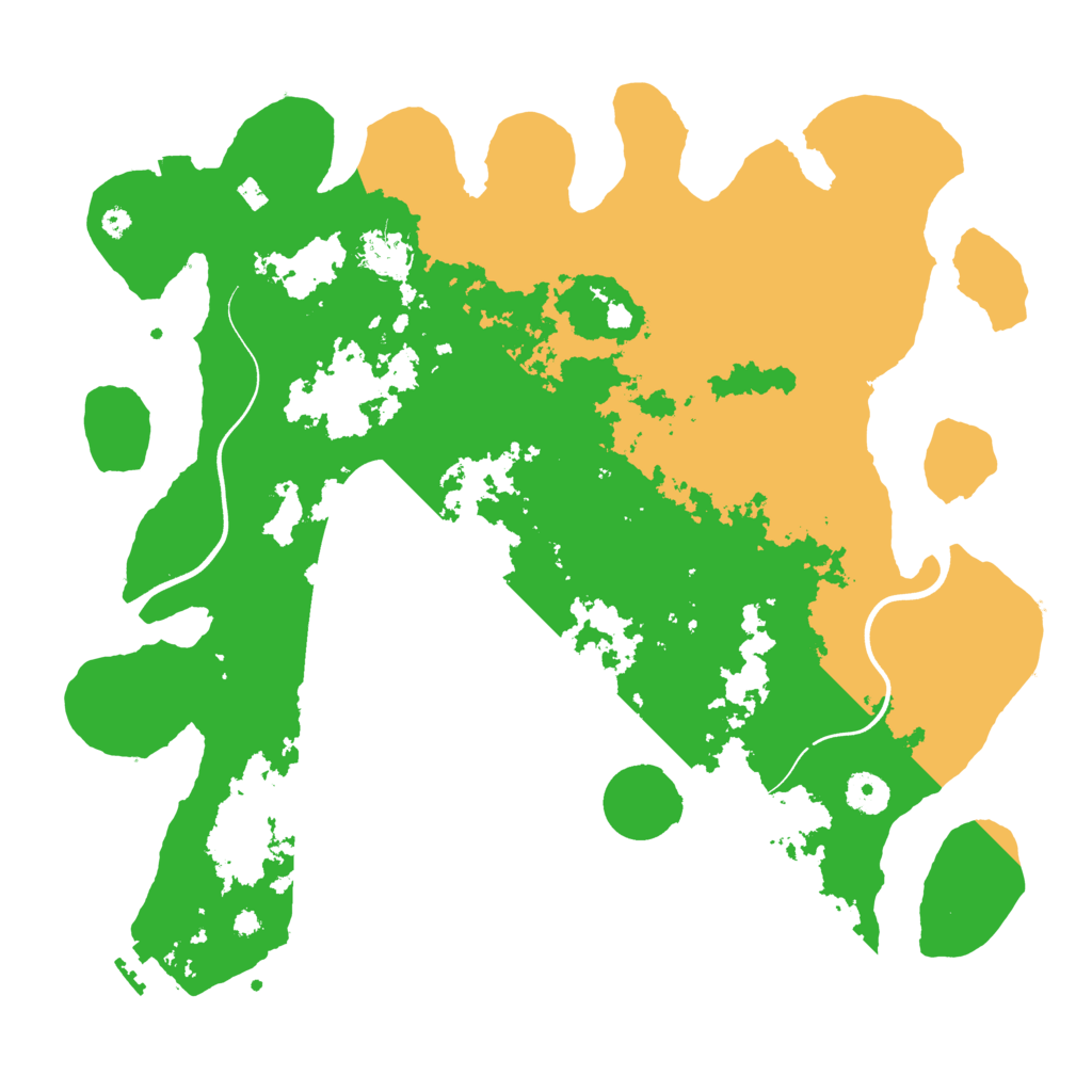 Biome Rust Map: Procedural Map, Size: 3850, Seed: 761242647