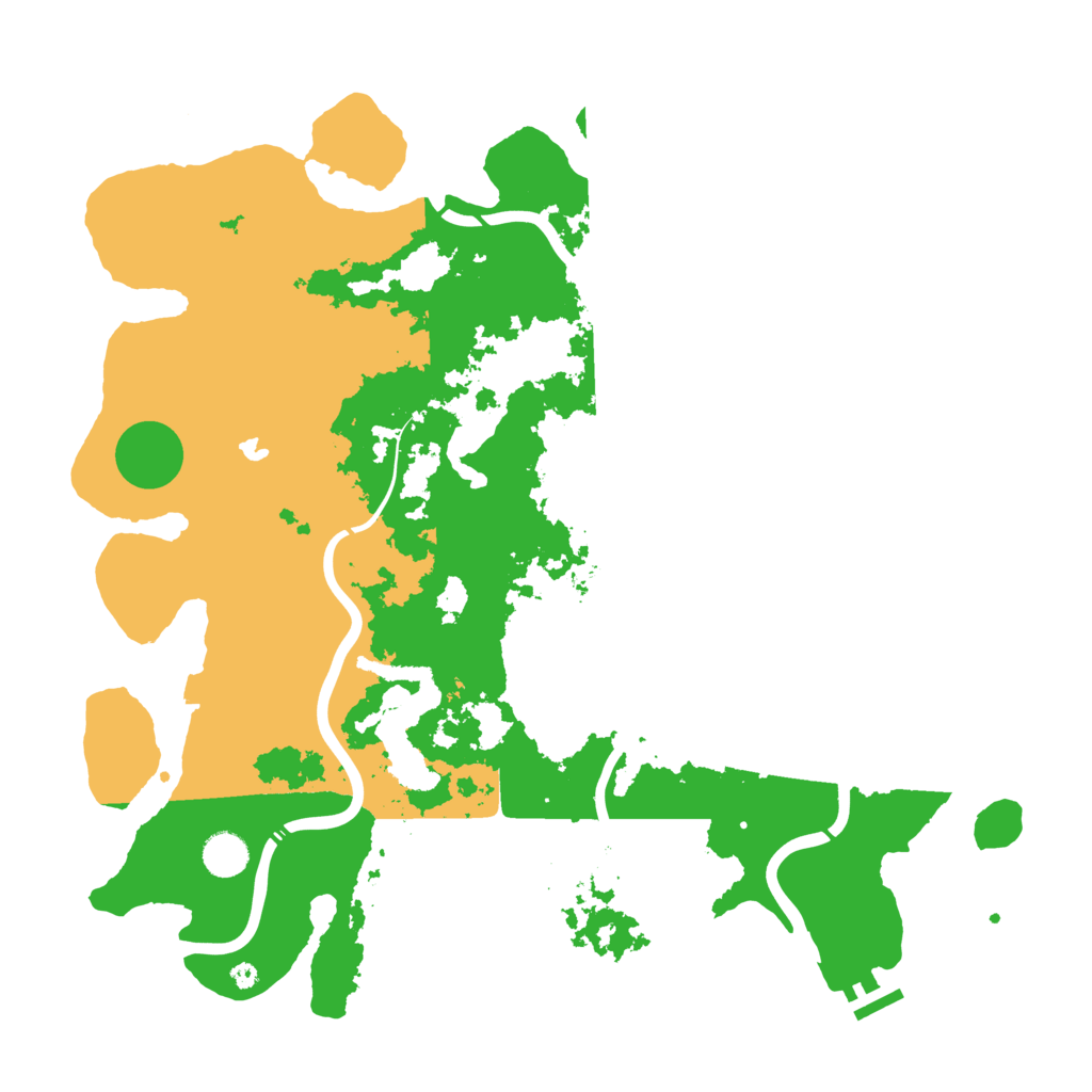 Biome Rust Map: Procedural Map, Size: 4250, Seed: 66428853