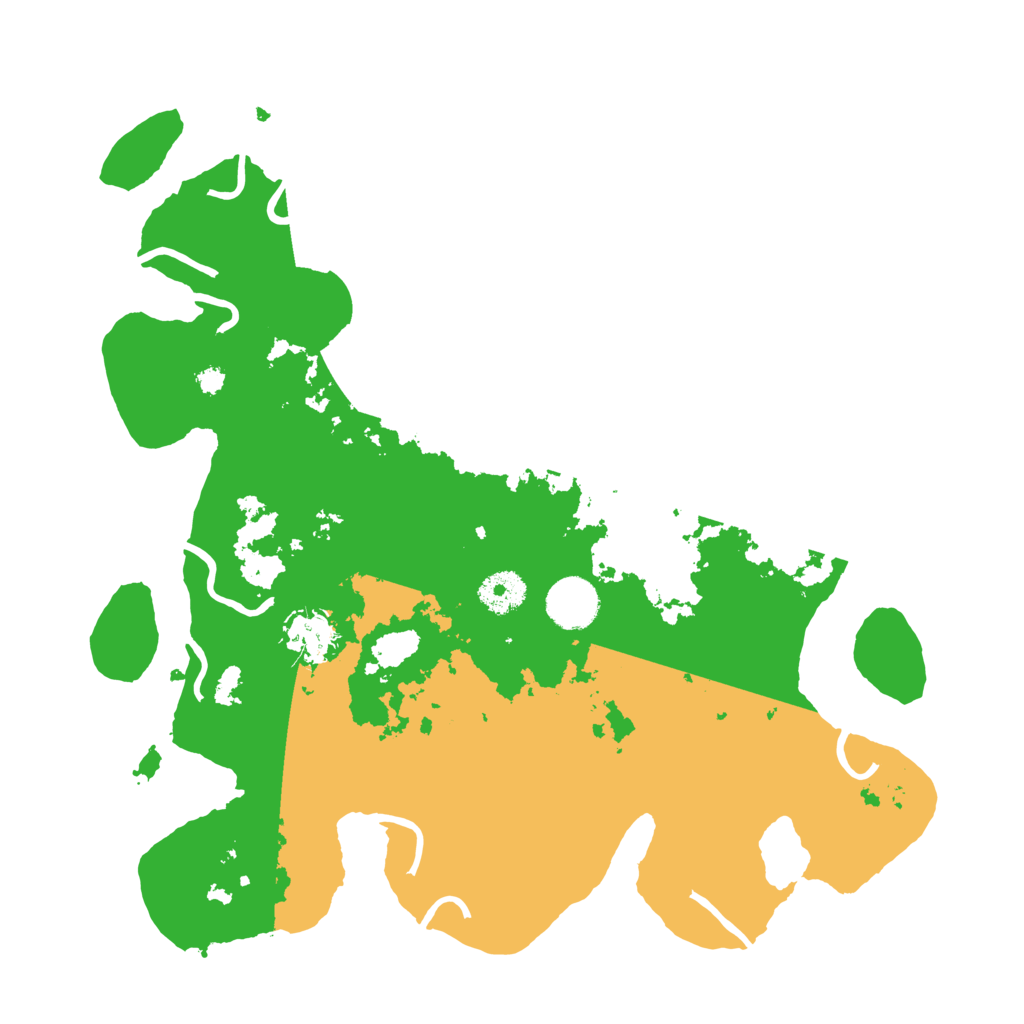 Biome Rust Map: Procedural Map, Size: 3500, Seed: 1725835556