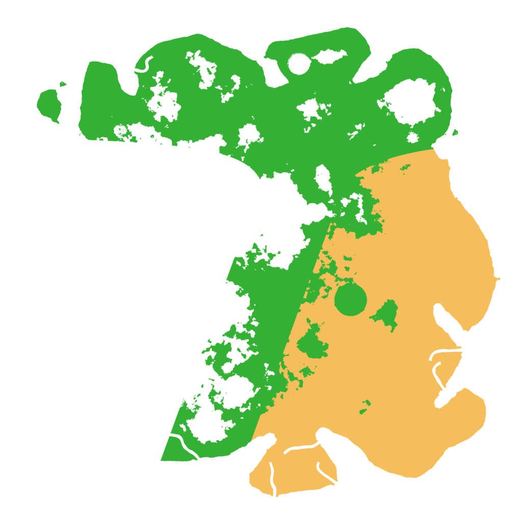 Biome Rust Map: Procedural Map, Size: 4250, Seed: 689989463