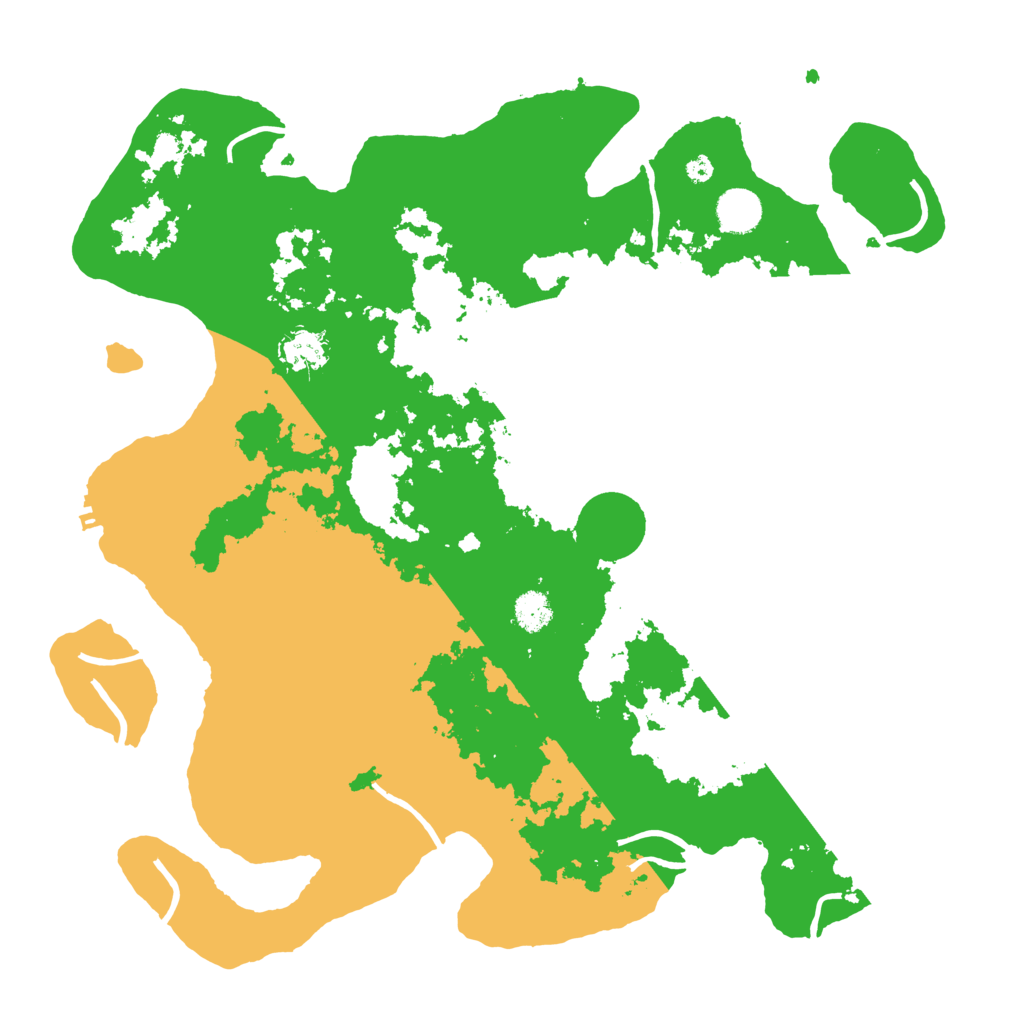 Biome Rust Map: Procedural Map, Size: 4000, Seed: 45600