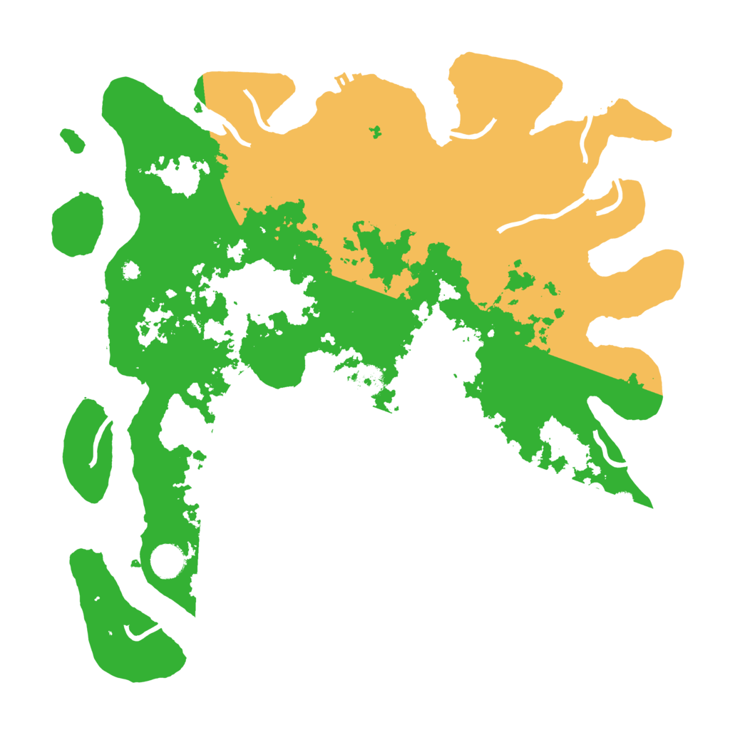 Biome Rust Map: Procedural Map, Size: 3750, Seed: 1077477362