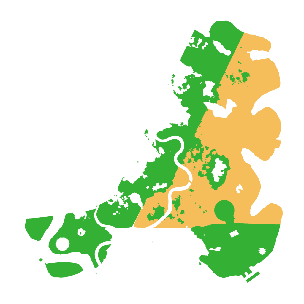 Biome Rust Map: Procedural Map, Size: 4000, Seed: 420133769
