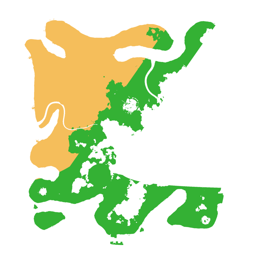 Biome Rust Map: Procedural Map, Size: 3000, Seed: 1706154406