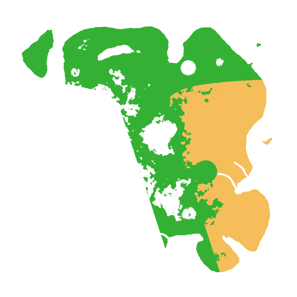 Biome Rust Map: Procedural Map, Size: 3500, Seed: 1134712470