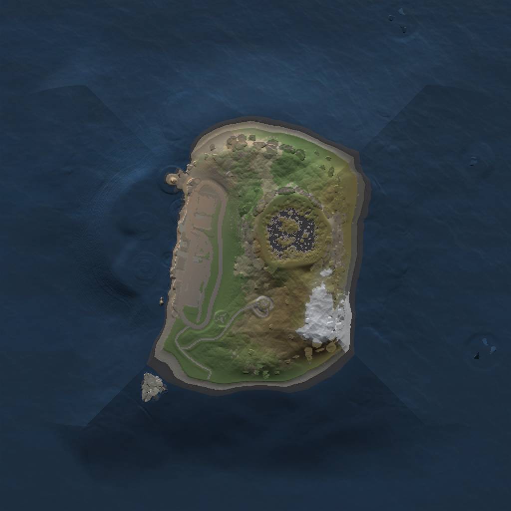 Rust Map: Procedural Map, Size: 1000, Seed: 634016487, 4 Monuments