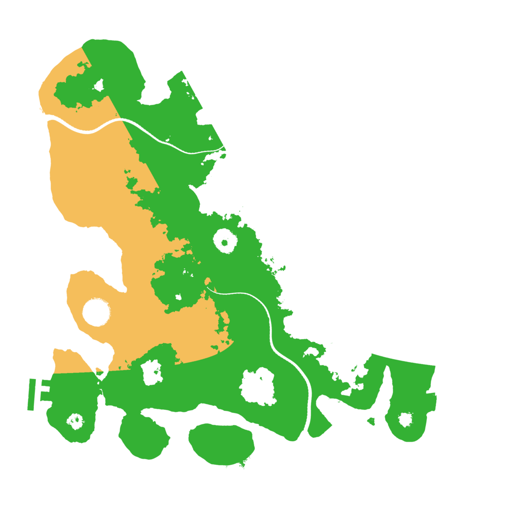 Biome Rust Map: Procedural Map, Size: 3250, Seed: 239117