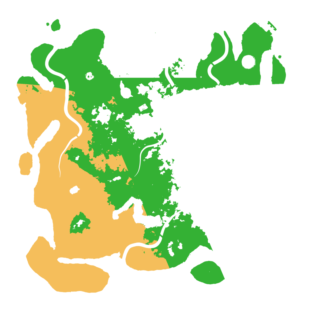 Biome Rust Map: Procedural Map, Size: 4000, Seed: 283456