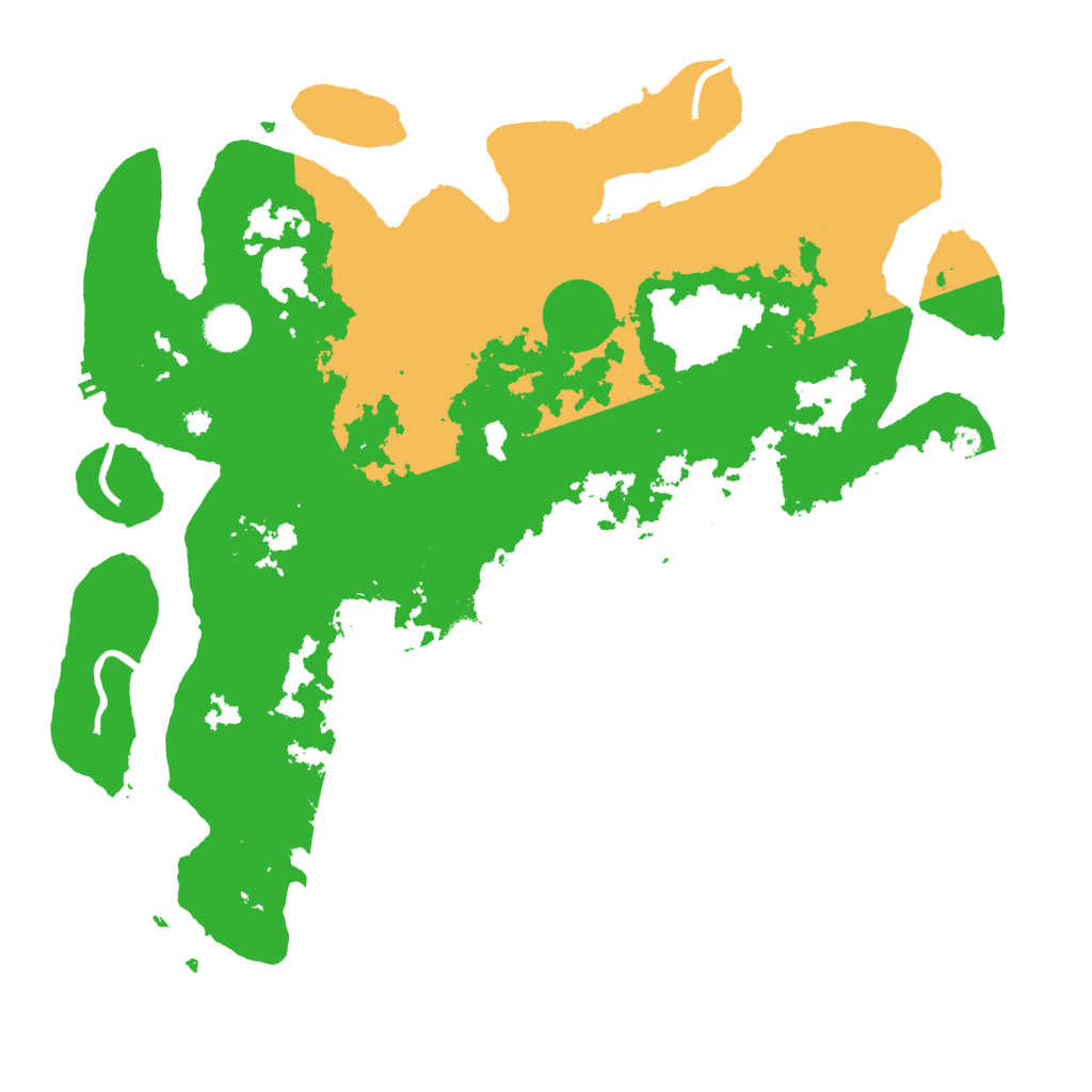 Biome Rust Map: Procedural Map, Size: 4000, Seed: 43534533