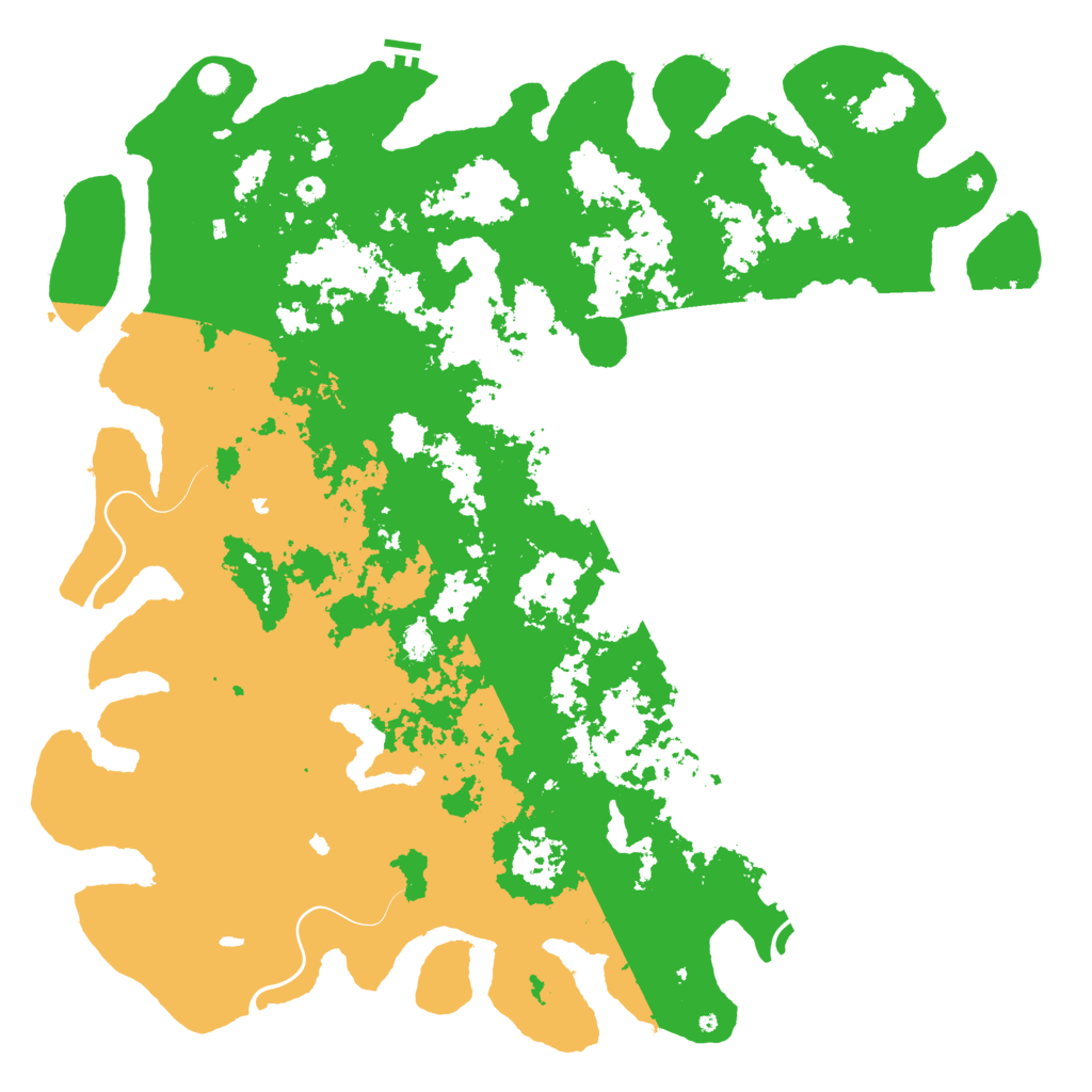 Biome Rust Map: Procedural Map, Size: 6000, Seed: 226691