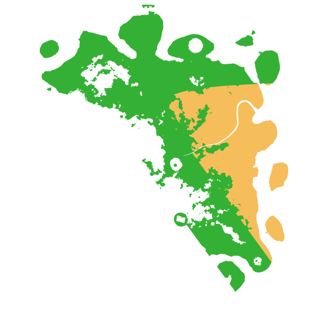 Biome Rust Map: Procedural Map, Size: 3800, Seed: 737622428