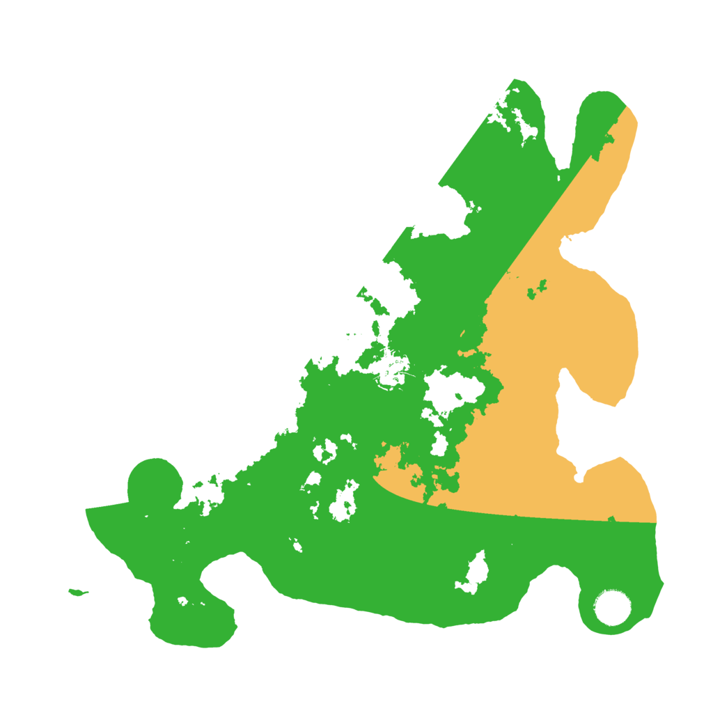 Biome Rust Map: Barren, Size: 3500, Seed: 1801210404