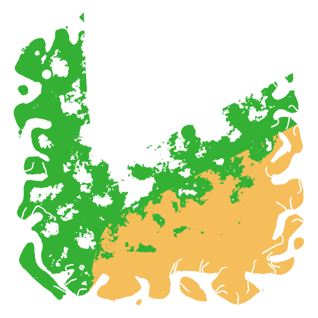 Biome Rust Map: Procedural Map, Size: 6000, Seed: 547344