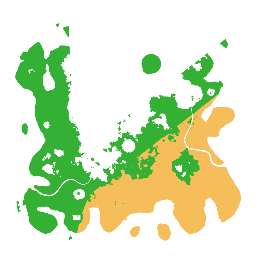 Biome Rust Map: Procedural Map, Size: 3550, Seed: 389985