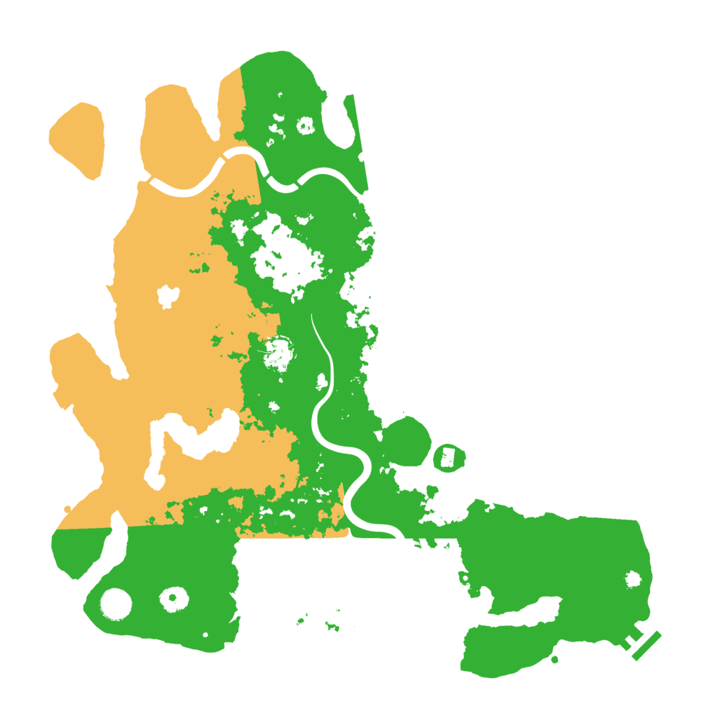 Biome Rust Map: Procedural Map, Size: 4000, Seed: 1369525137