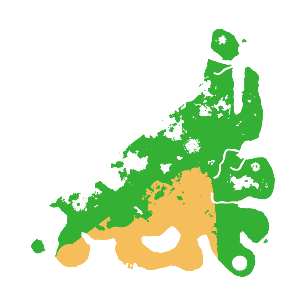 Biome Rust Map: Procedural Map, Size: 3500, Seed: 622326314