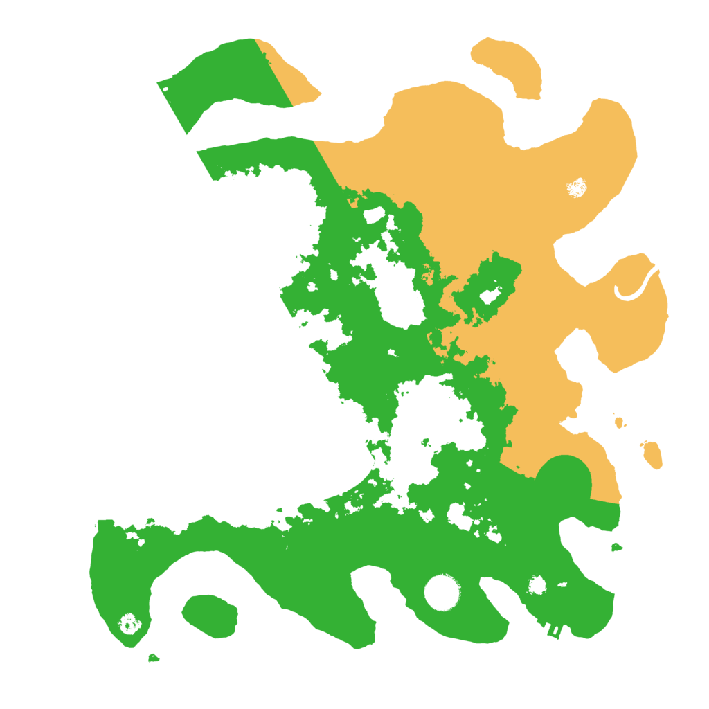 Biome Rust Map: Procedural Map, Size: 3500, Seed: 318958462