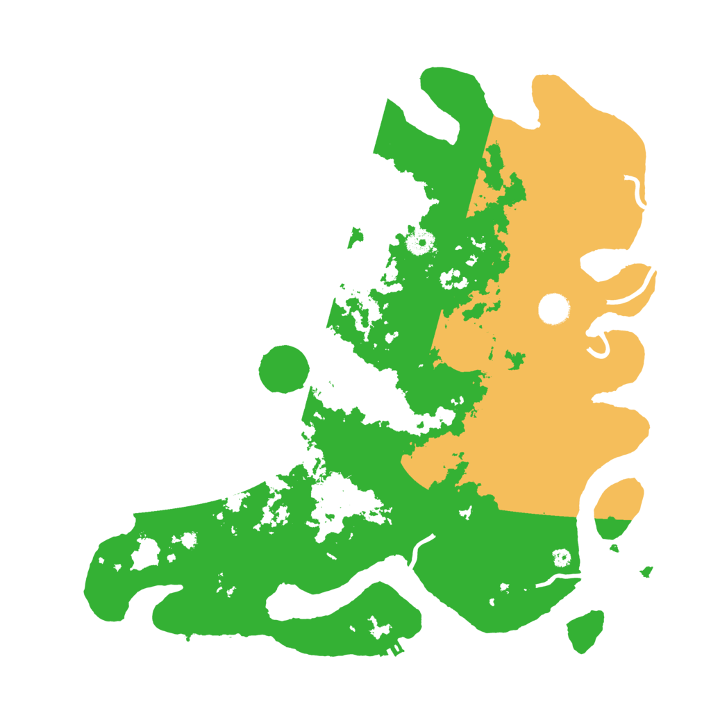 Biome Rust Map: Procedural Map, Size: 4000, Seed: 199249617