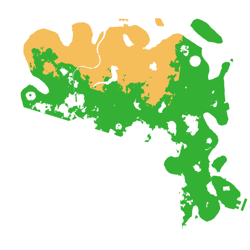 Biome Rust Map: Procedural Map, Size: 4000, Seed: 2100159169