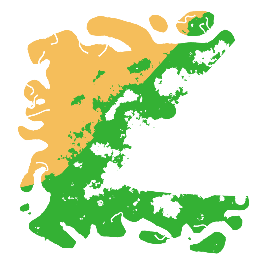 Biome Rust Map: Procedural Map, Size: 4500, Seed: 621356612