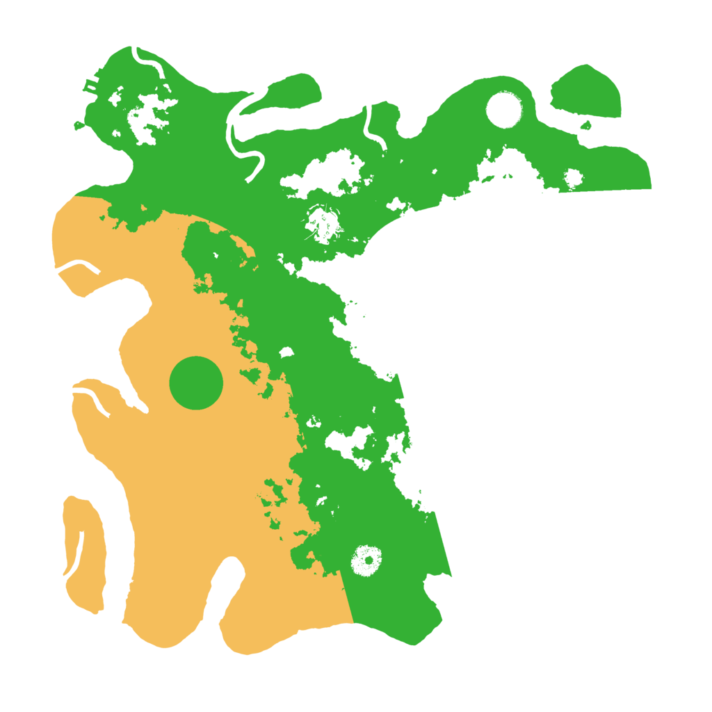 Biome Rust Map: Procedural Map, Size: 3500, Seed: 2113134019