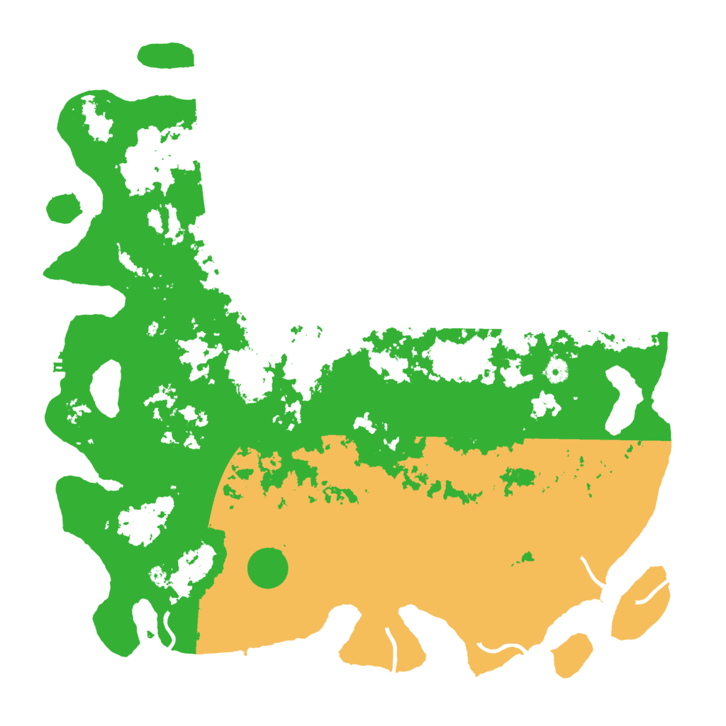 Biome Rust Map: Procedural Map, Size: 4700, Seed: 74212781