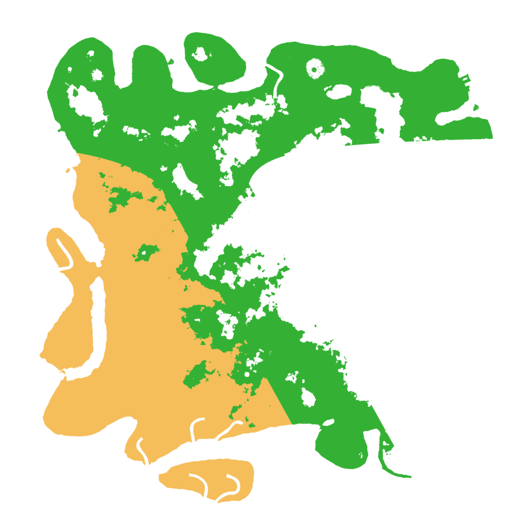 Biome Rust Map: Procedural Map, Size: 4200, Seed: 5237